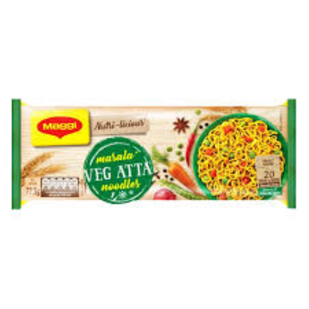 MAGGI MASALA VEG ATTA NOODLES 290G